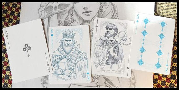 Camelot Series: Sir Galahad Playing Cards by Artur Rajch