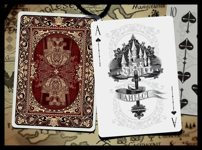 Camelot Series: Sir Lancelot Playing Cards by Artur Rajch