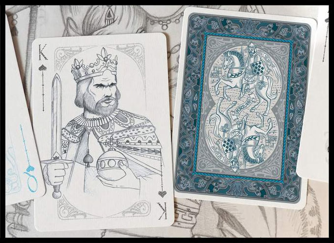 Camelot Series: Sir Percival Playing Cards by Artur Rajch