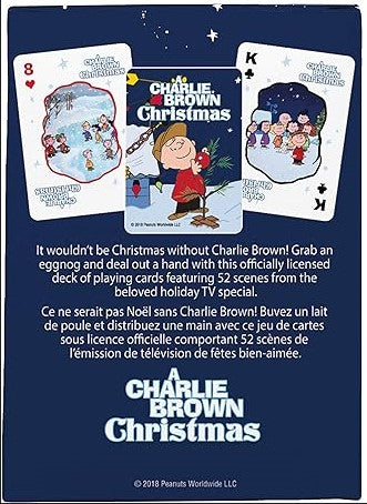Charlie Brown Christmas Playing Cards by Aquarius