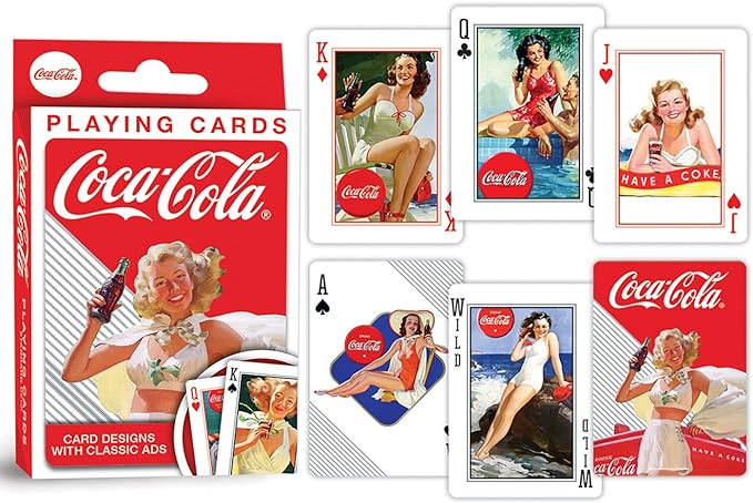 Coca-Cola Vintage Pin-Ups Playing Cards