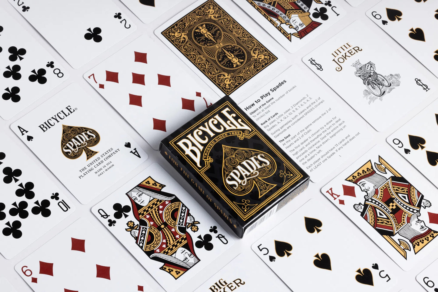 Spades Bicycle Playing Cards - Trick Taking Meets Deep Strategy