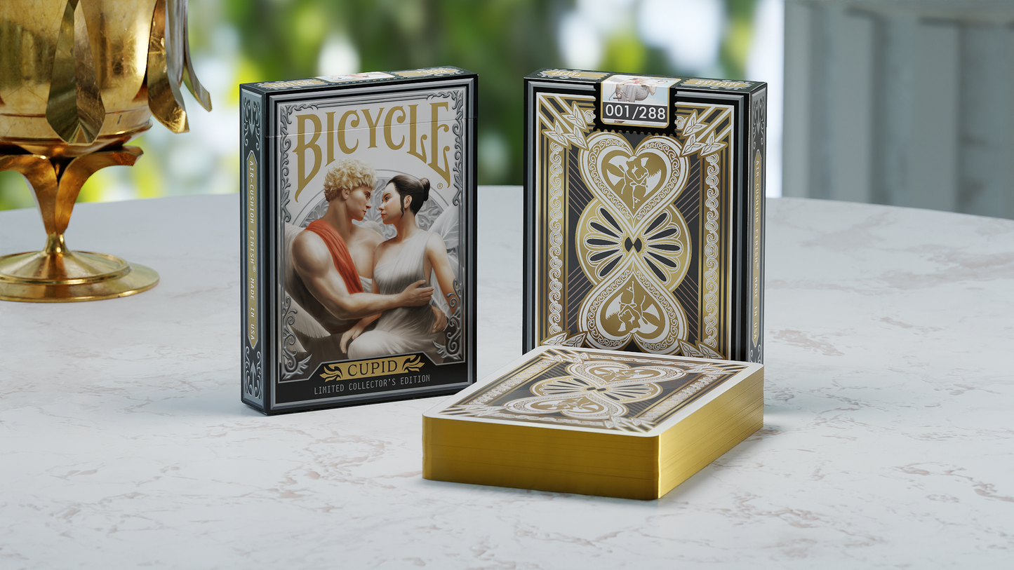 Cupid and Psyche Gilded Collector's Edition Bicycle Playing Cards