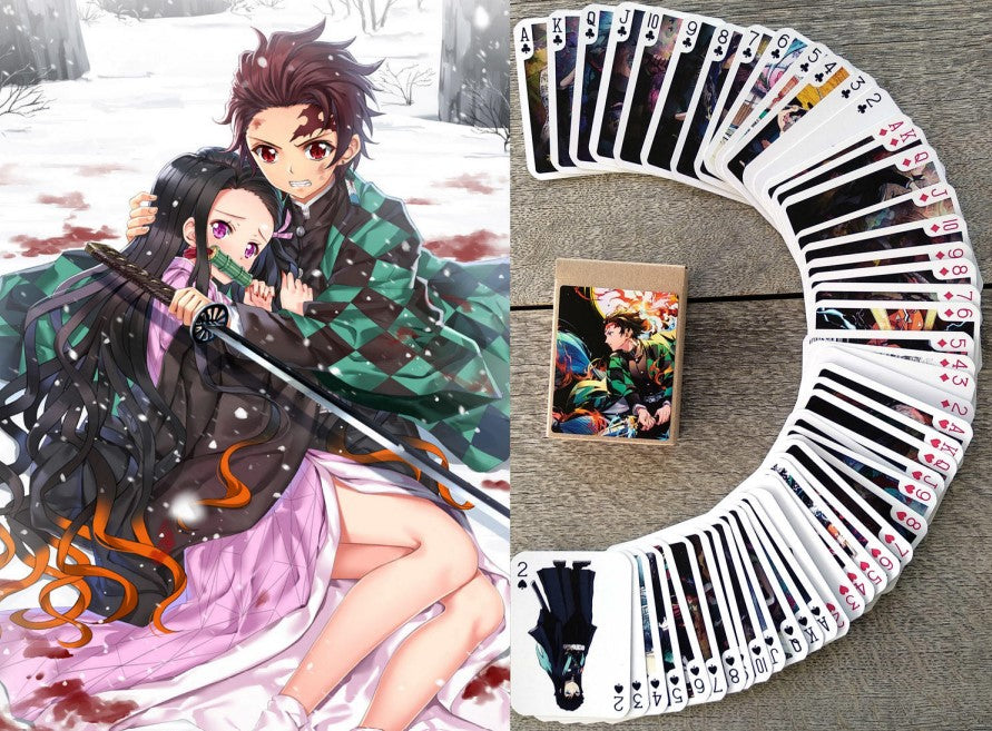 Demon Slayer: Kimetsu no Yaiba Playing Cards by Flonzgift