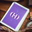 PlayingCardDecks.com-Smoke & Mirrors v9 Purple Playing Cards USPCC