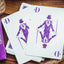 PlayingCardDecks.com-Smoke & Mirrors v9 Purple Playing Cards USPCC