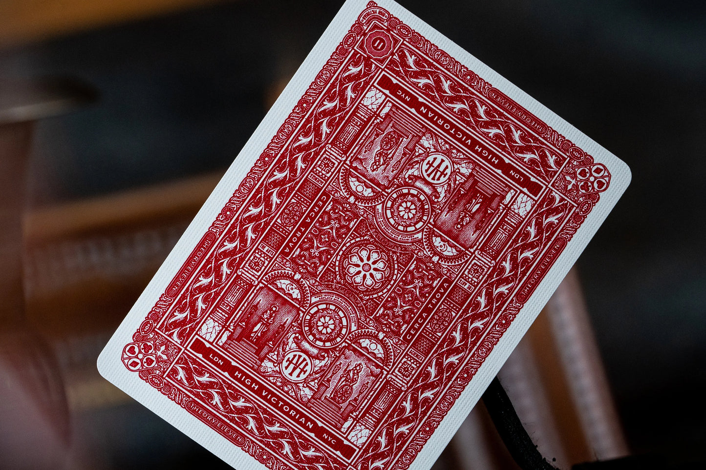 High Victorian Red Playing Cards by Theory11