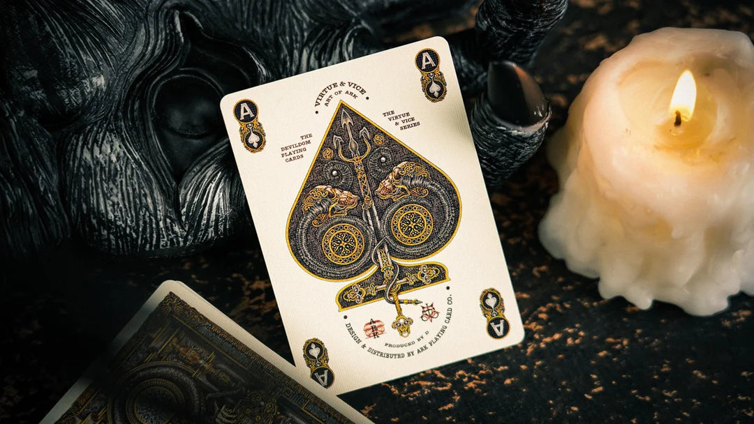 Devildom Playing Cards by Ark Limited to 1111 Sets β PlayingCardDecks.com