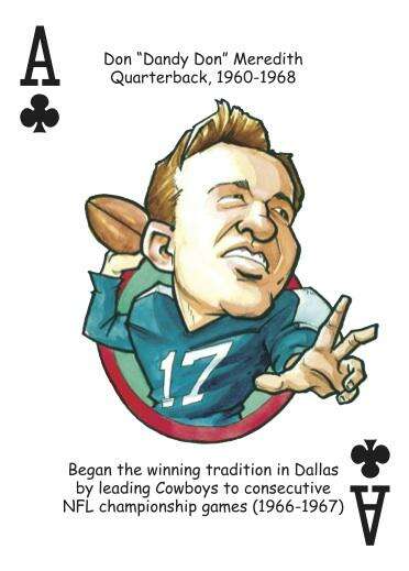 PlayingCardDecks.com-Dallas Football Heroes Playing Cards