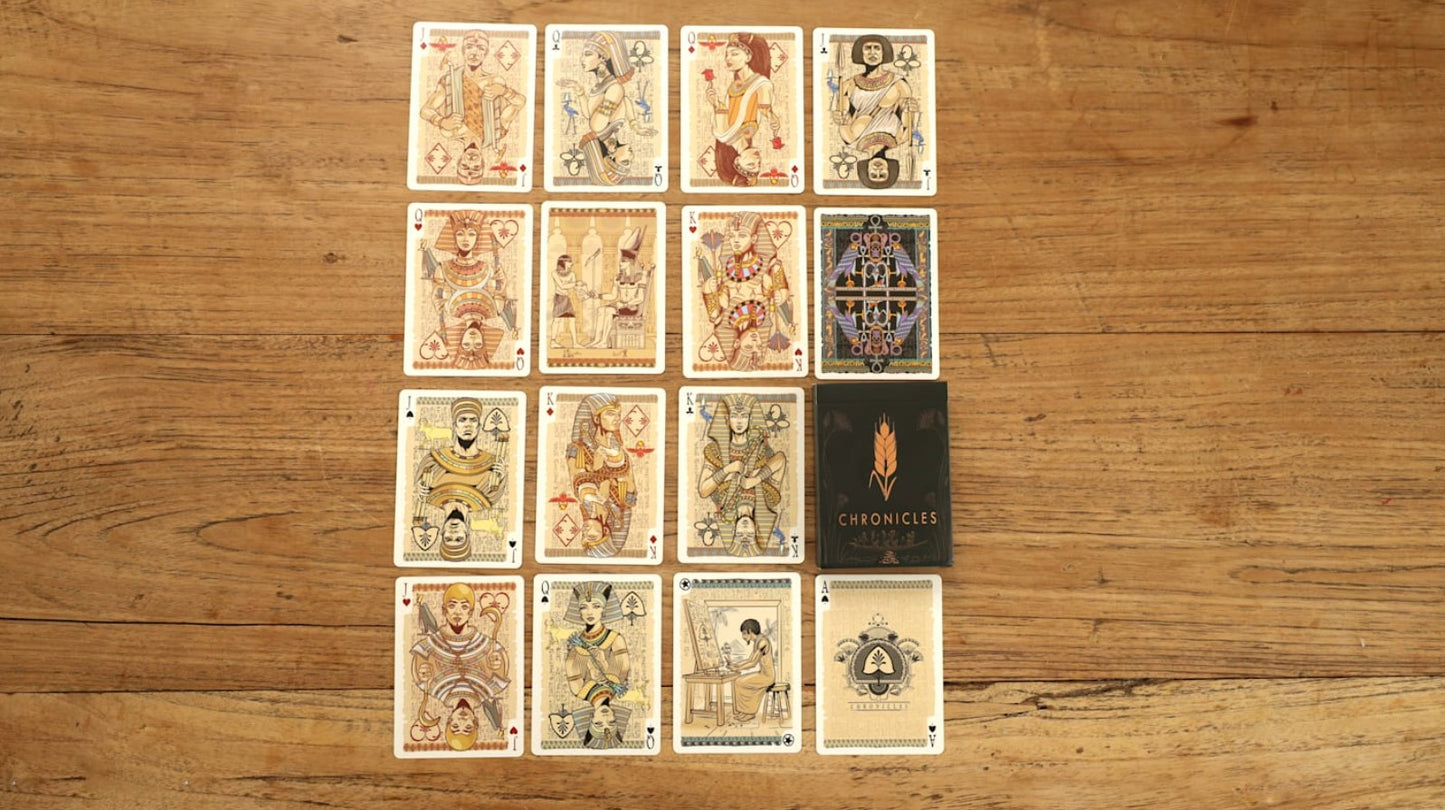 Chronicles Series Egypt Playing Cards: Explore the Ancient Nile