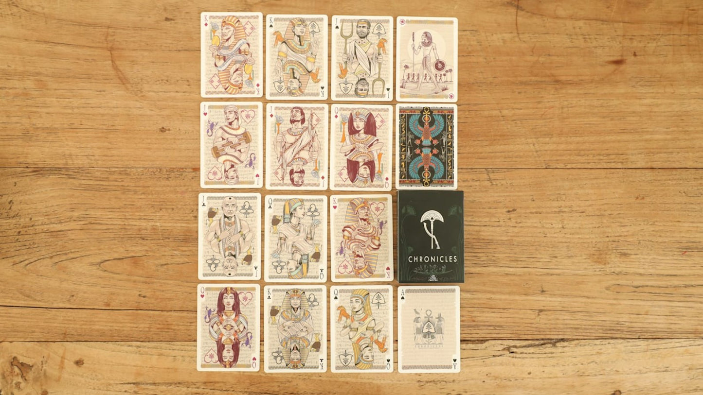 Chronicles Series Egypt Playing Cards: Explore the Ancient Nile