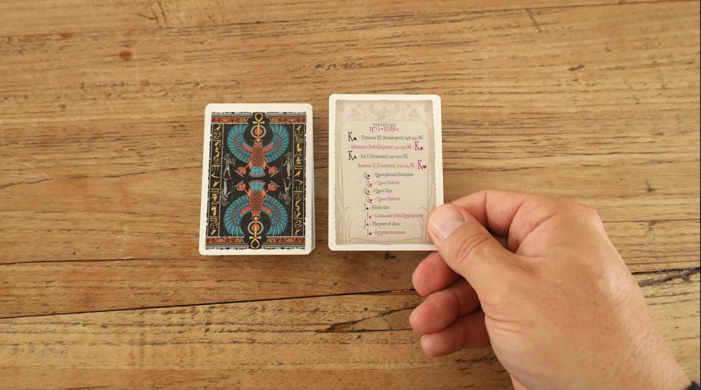 Chronicles Series Egypt Playing Cards: Explore the Ancient Nile