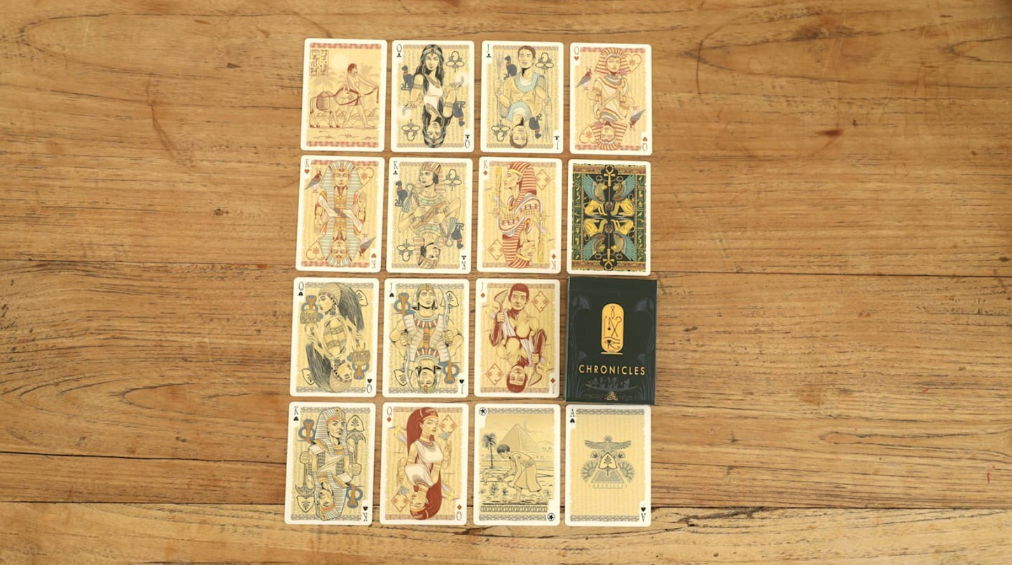 Chronicles Series Egypt Playing Cards: Explore the Ancient Nile