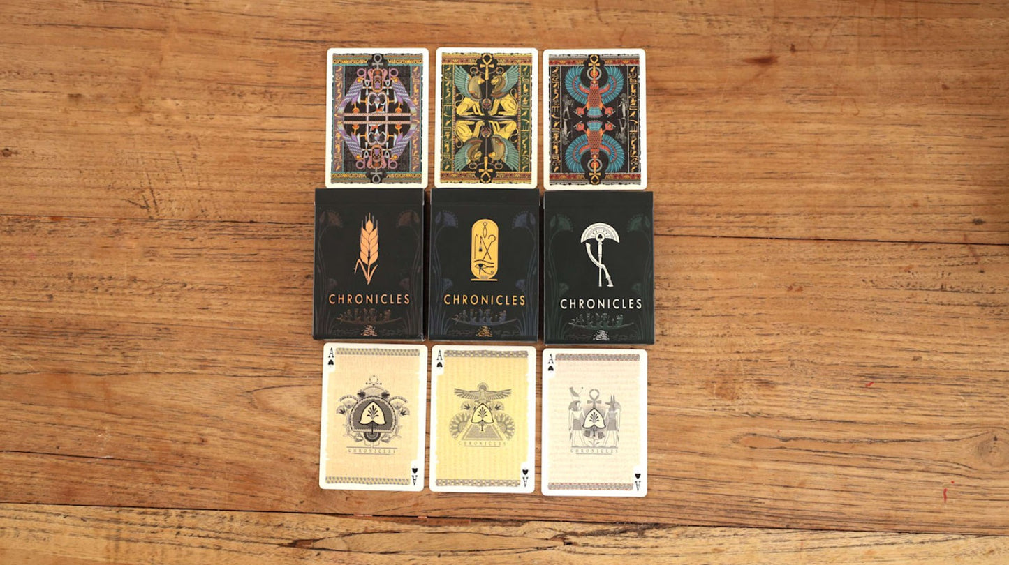 Chronicles Series Egypt Playing Cards: Explore the Ancient Nile