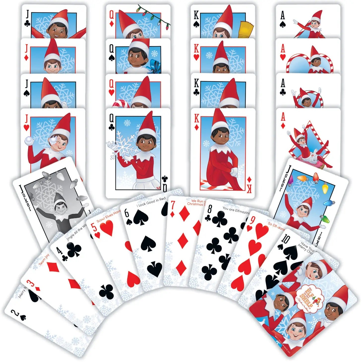 Elf On the Shelf Playing Cards – PlayingCardDecks.com