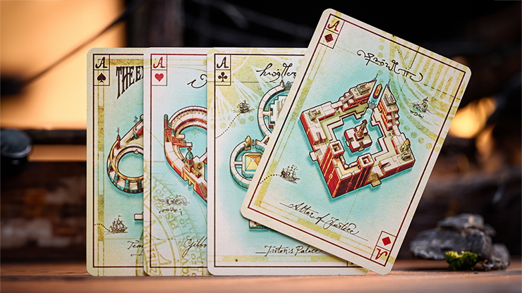 The Eye of the Ocean Playing Card by Stockholm17 - Gibborim Castaways Edition