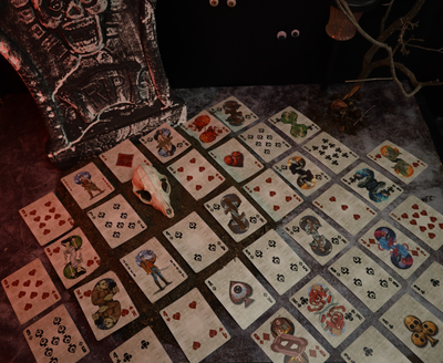 Bicycle Monster v3 Spectral Edition Playing Cards