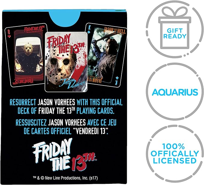 Friday the 13th Playing Cards Aquarius