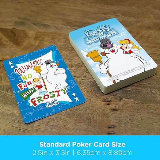 Frosty the Snowman Playing Cards by Aquarius