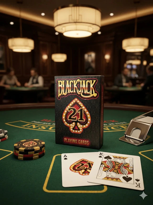 Black Jack Playing Cards