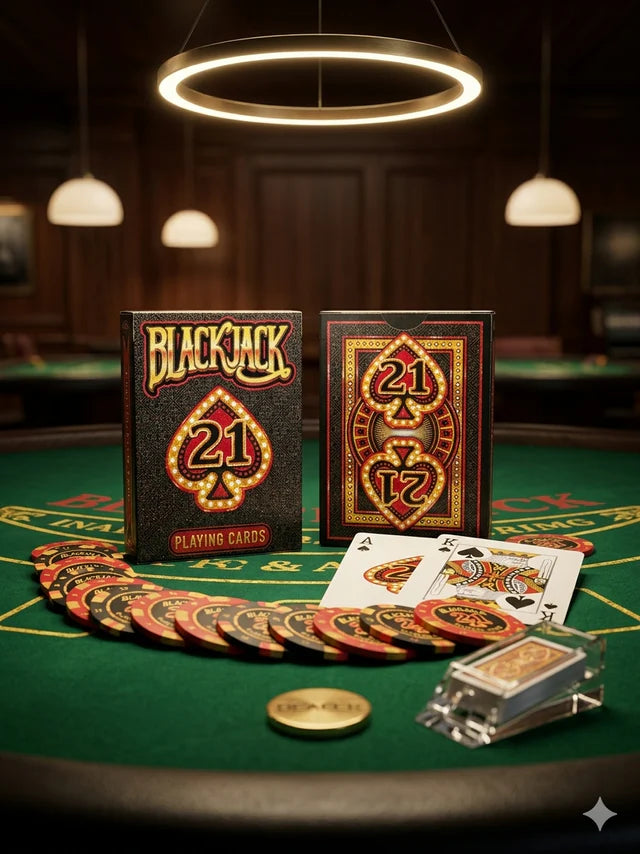 Black Jack Playing Cards