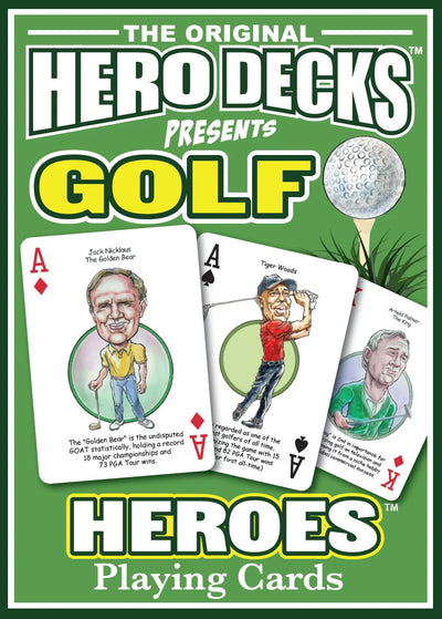 Golf Heroes Playing Cards