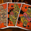 Good Pals Halloween Tales Vol. 2 Orange Playing Cards - Numbered Seal