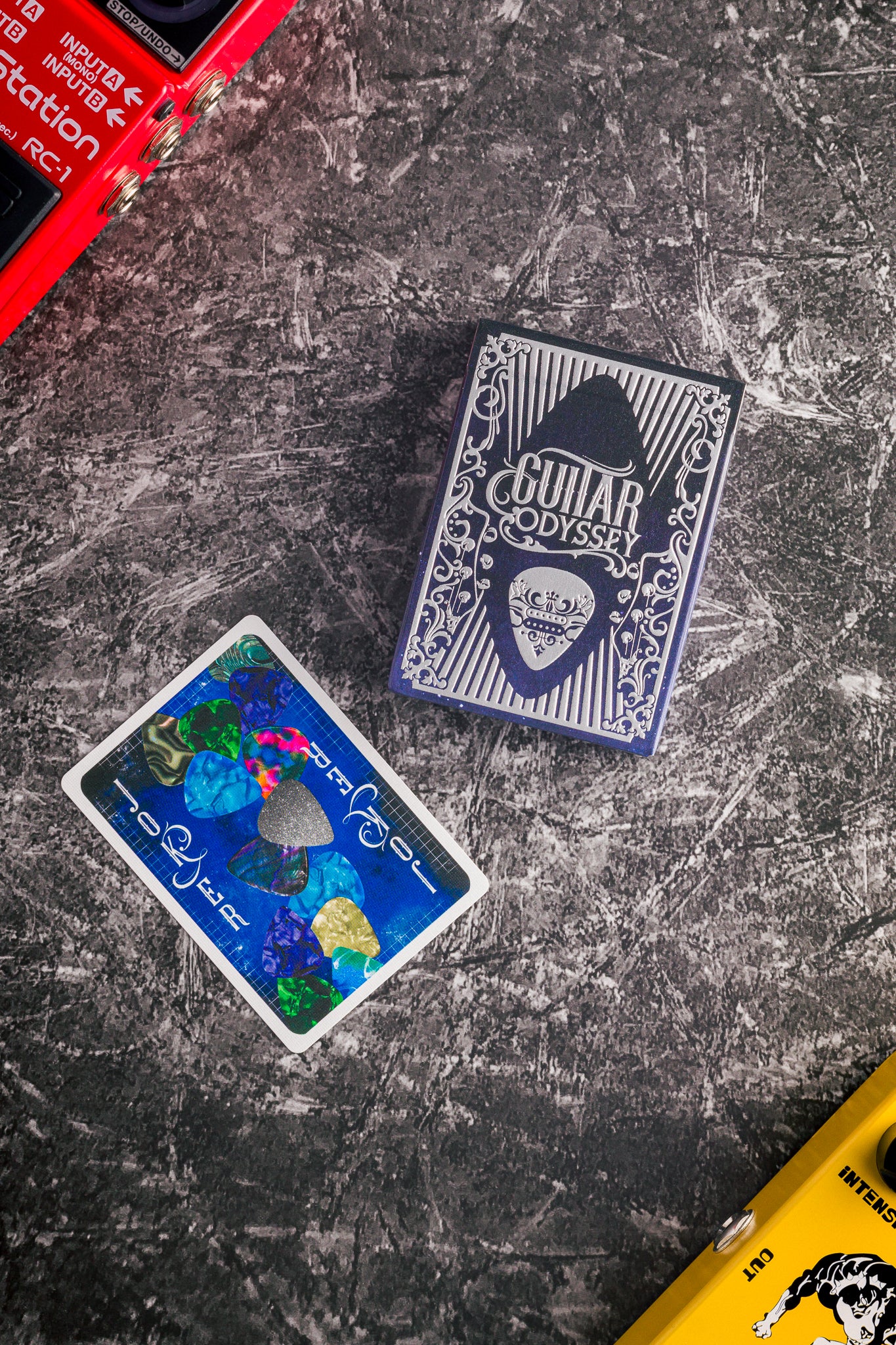 Guitar Odyssey Playing Cards by PCD - Experience the Artistry of Guitars