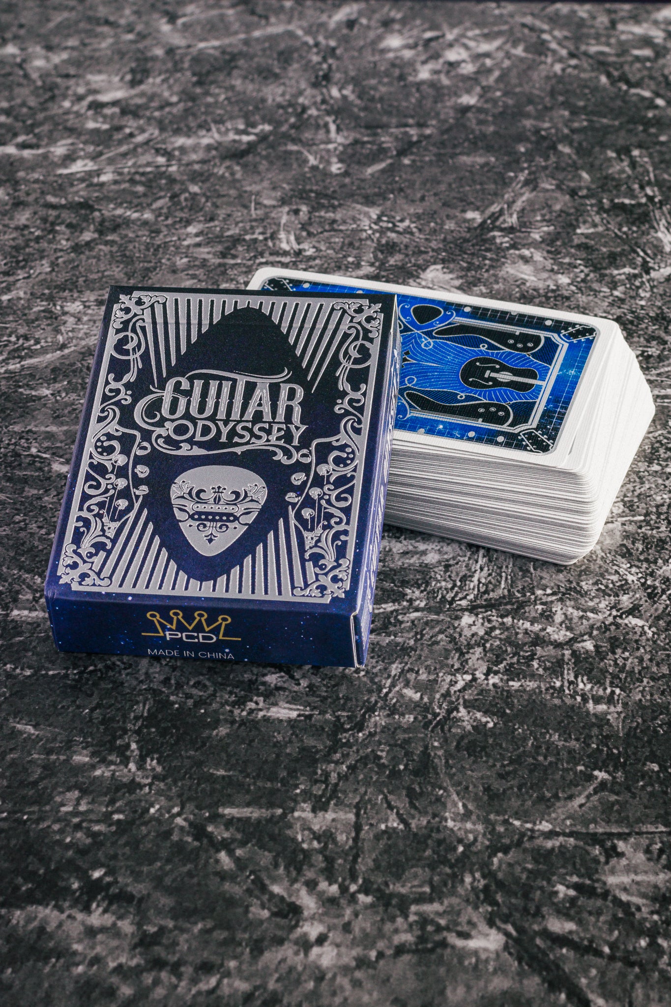 Guitar Odyssey Playing Cards by PCD - Experience the Artistry of Guitars