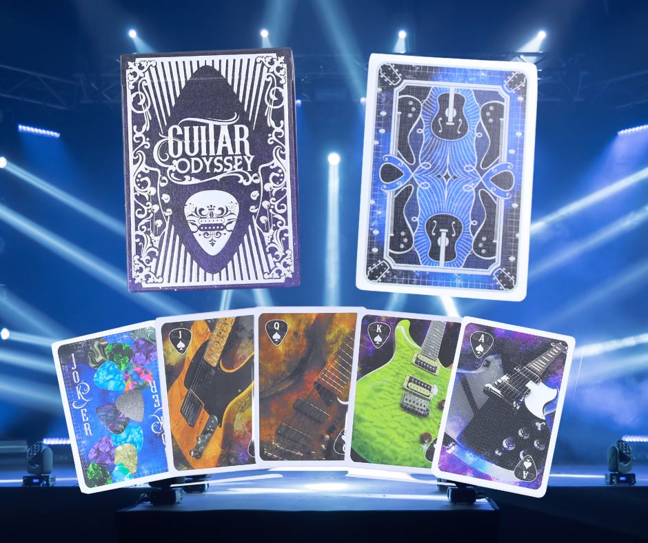 Guitar Odyssey Playing Cards by PCD