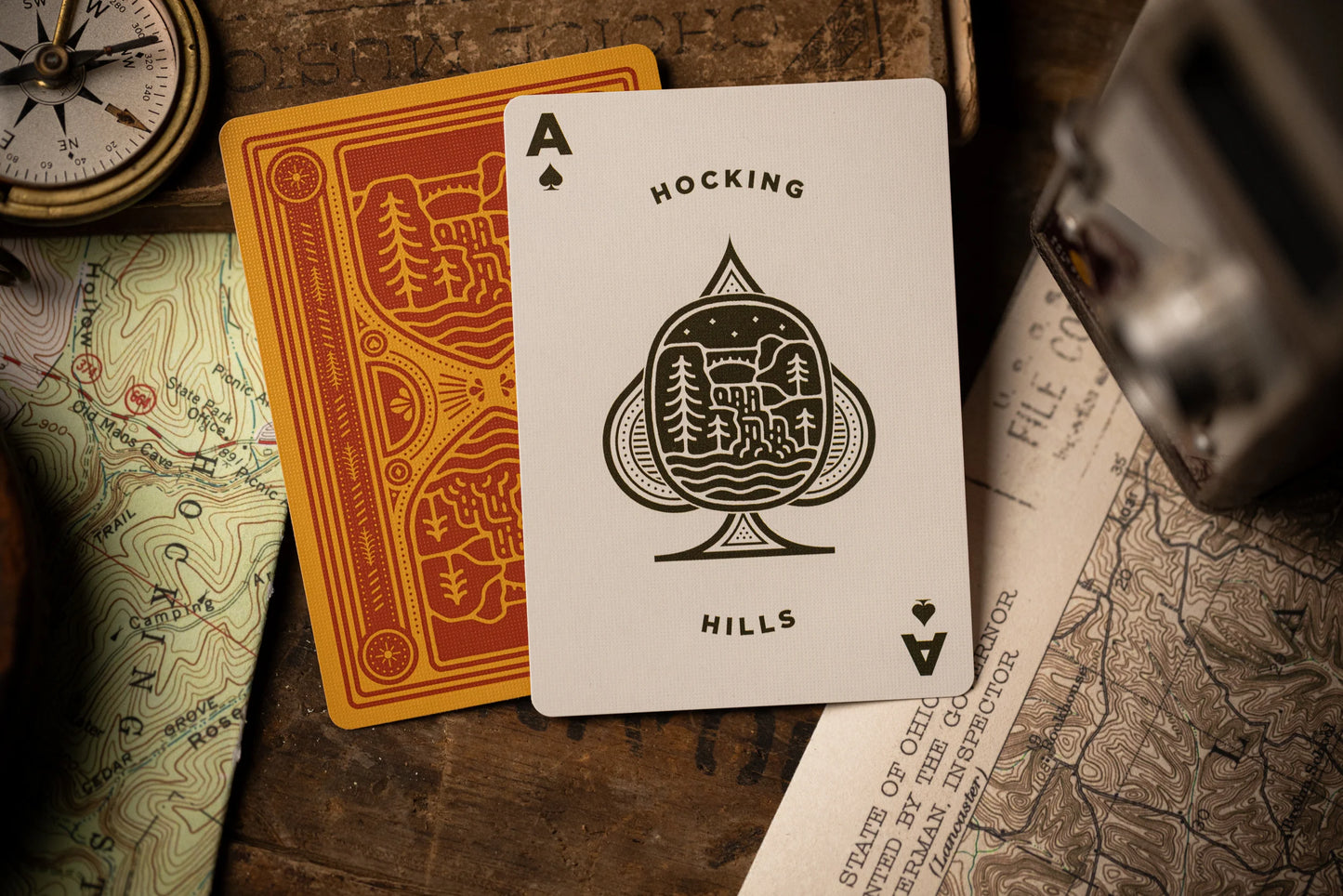 Hocking Hills Playing Cards by Kings Wild Project