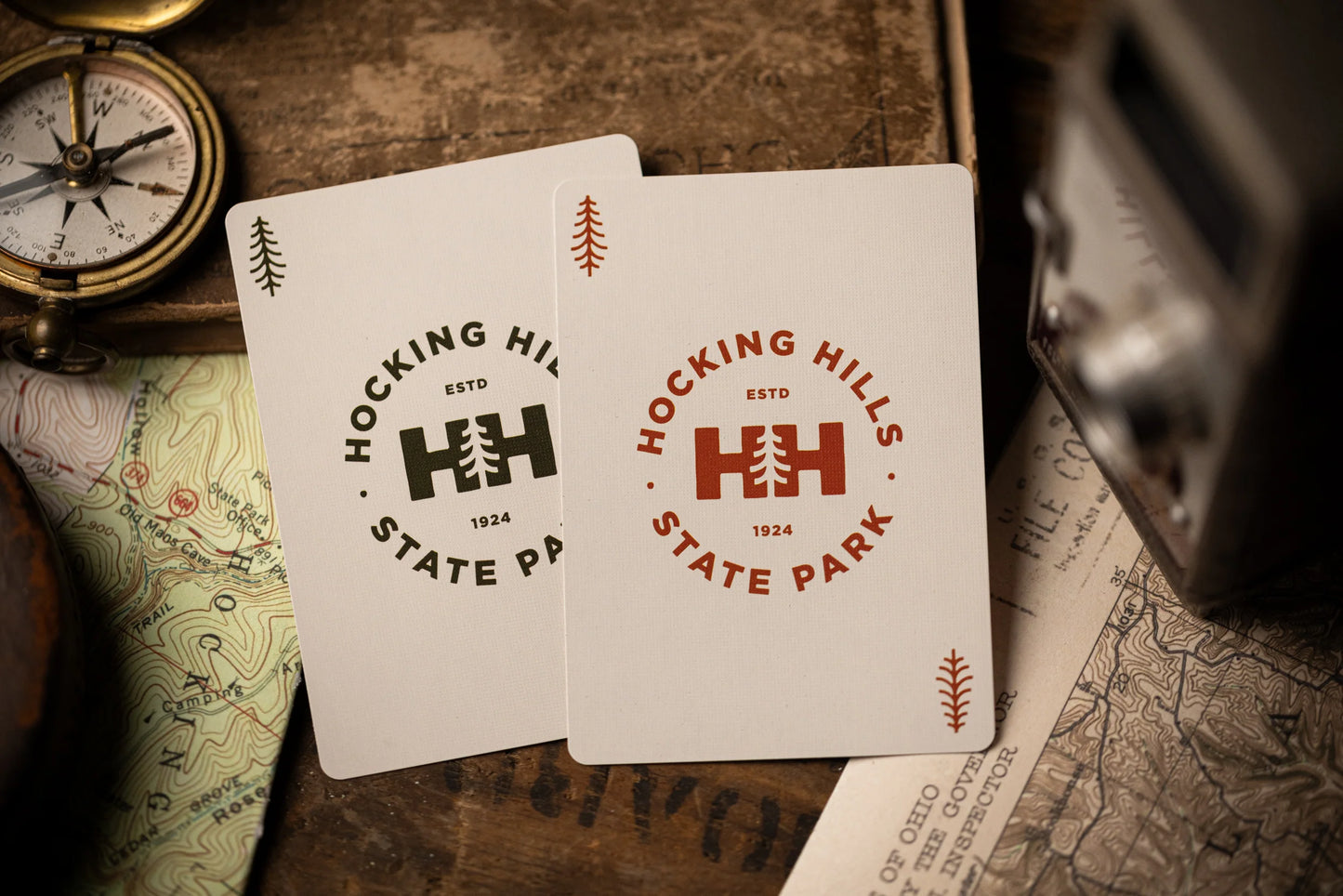 Hocking Hills Playing Cards by Kings Wild Project