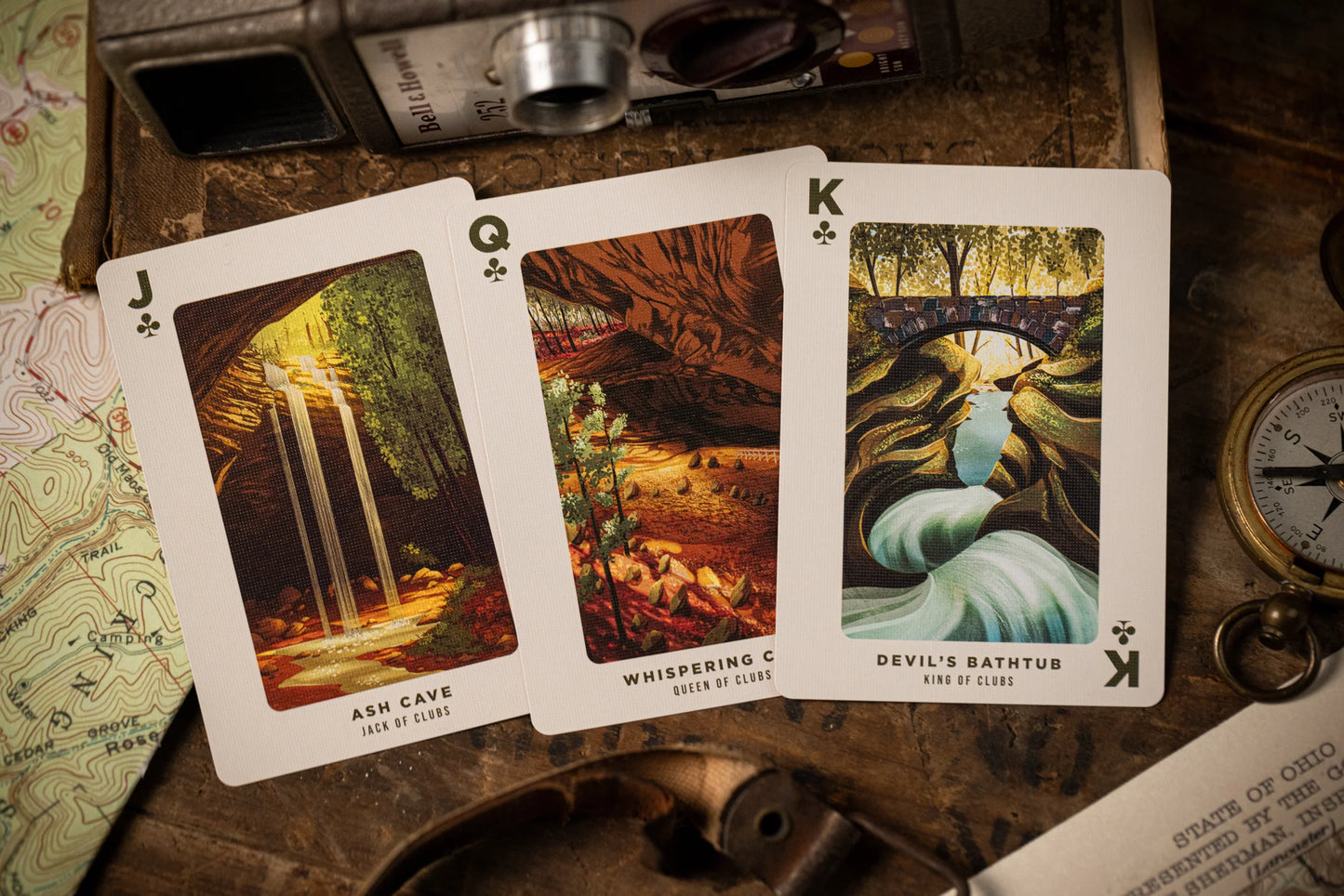 Hocking Hills Playing Cards by Kings Wild Project