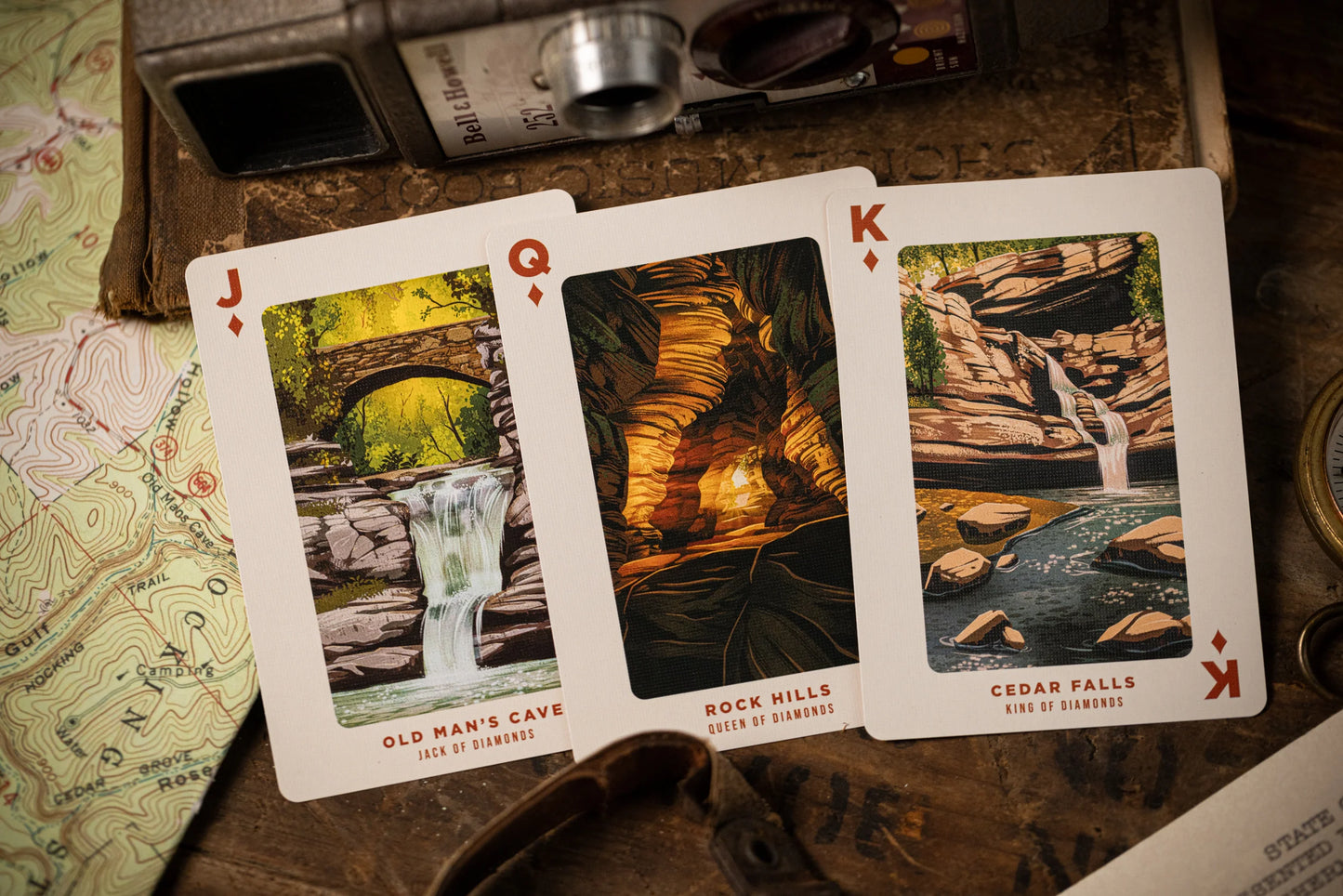 Hocking Hills Playing Cards by Kings Wild Project