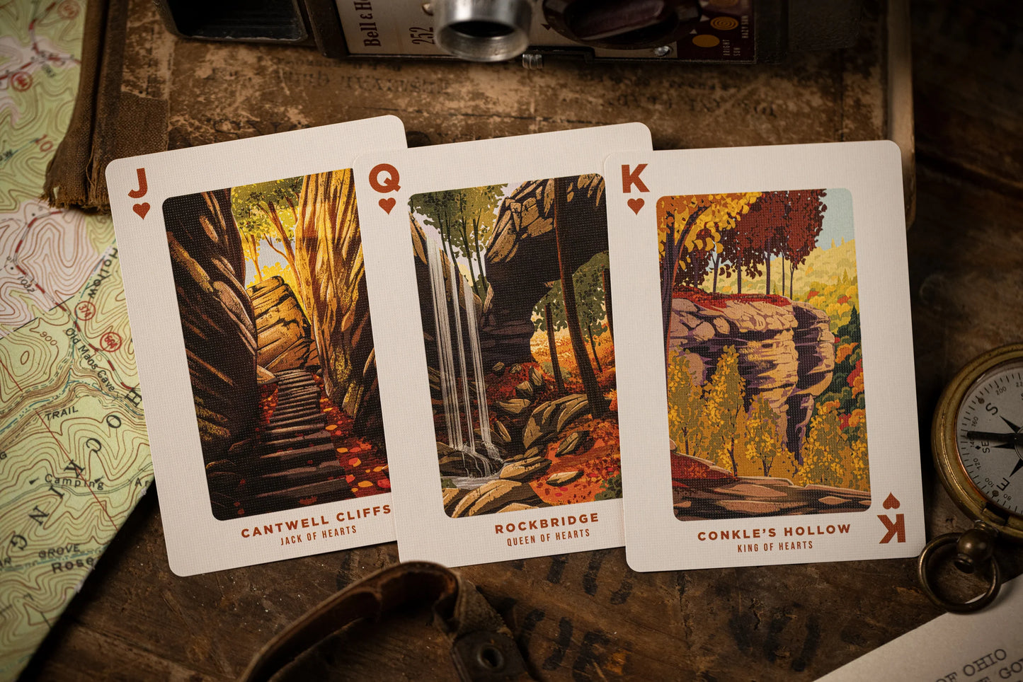 Hocking Hills Playing Cards by Kings Wild Project