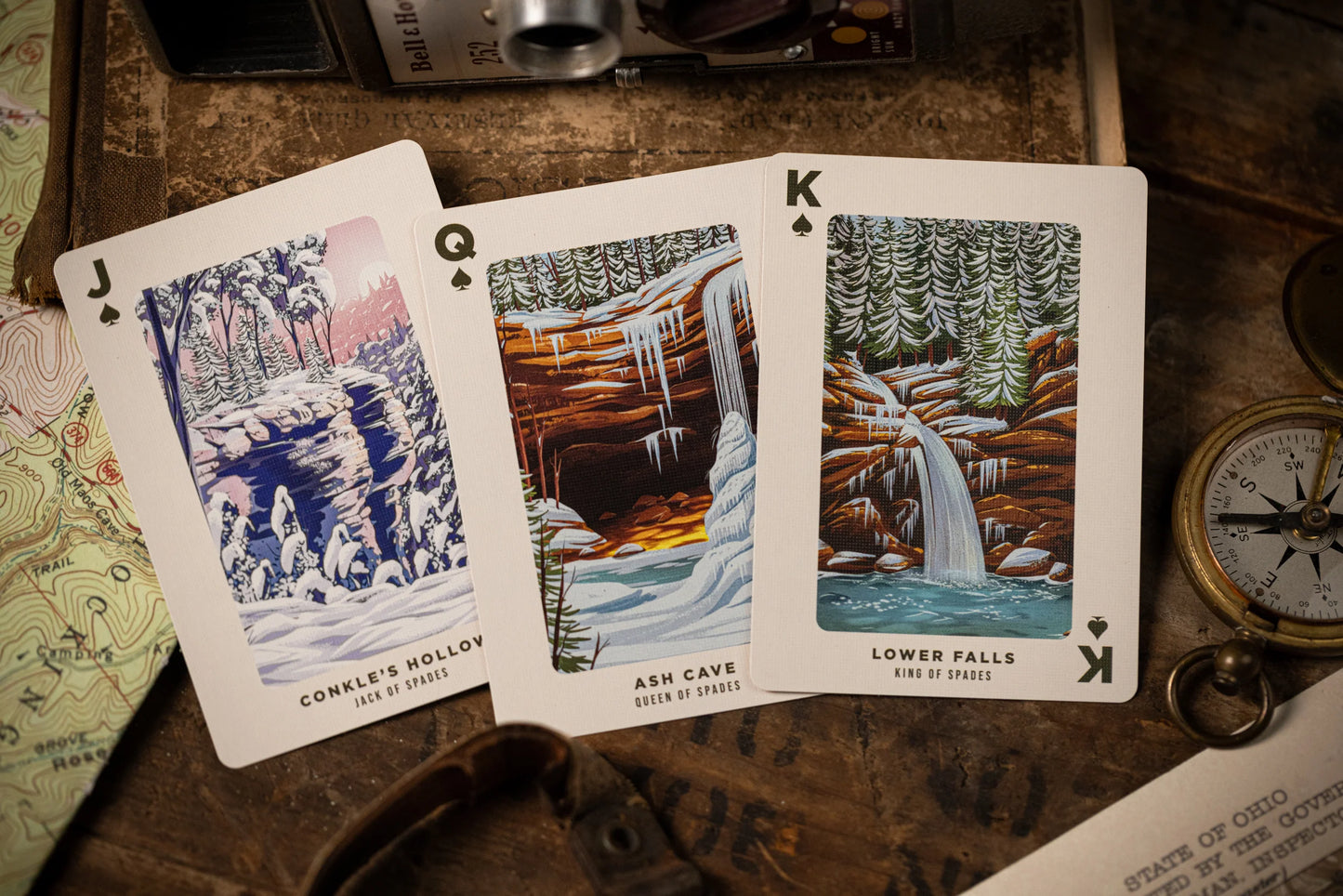 Hocking Hills Playing Cards by Kings Wild Project