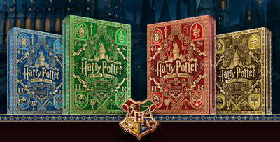 Harry Potter Playing Cards 4 Deck Set by Theory11