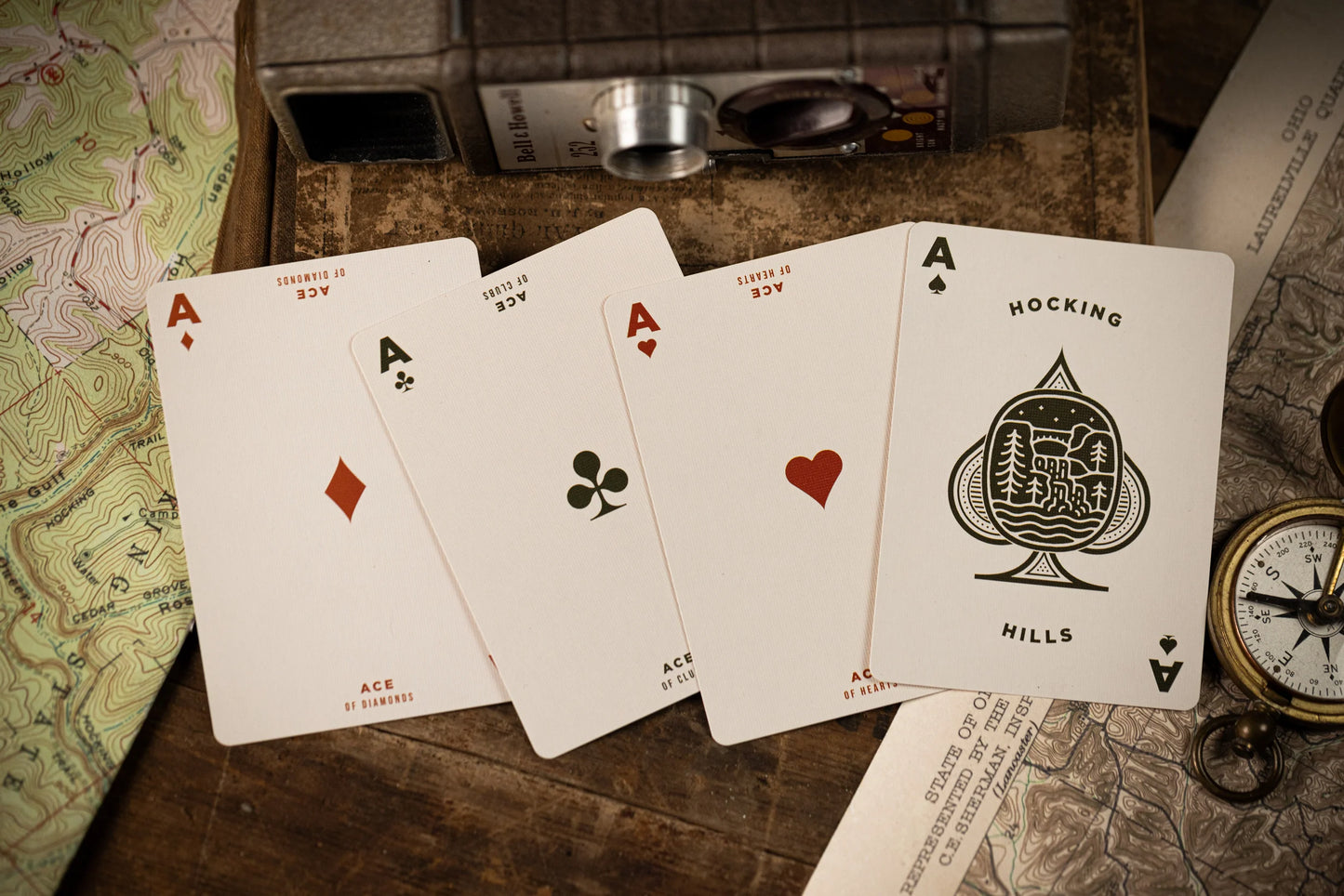 Hocking Hills Playing Cards by Kings Wild Project