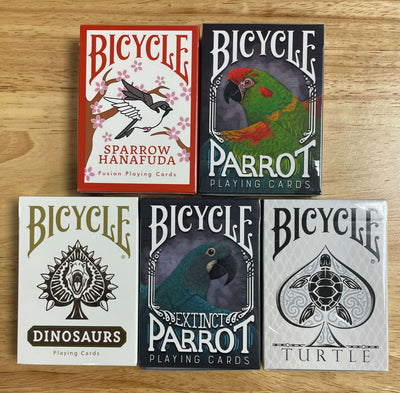 PlayingCardDecks.com-PCD Originals 5-Deck Animals Bundle
