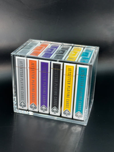 Jetsetter Limited Edition 6 Deck Set with Carat Case