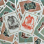 PlayingCardDecks.com-Four Continents Gilded Playing Cards USPCC: Red