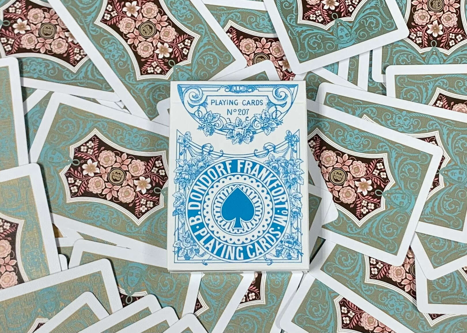 PlayingCardDecks.com-Four Continents Playing Cards USPCC: Blue