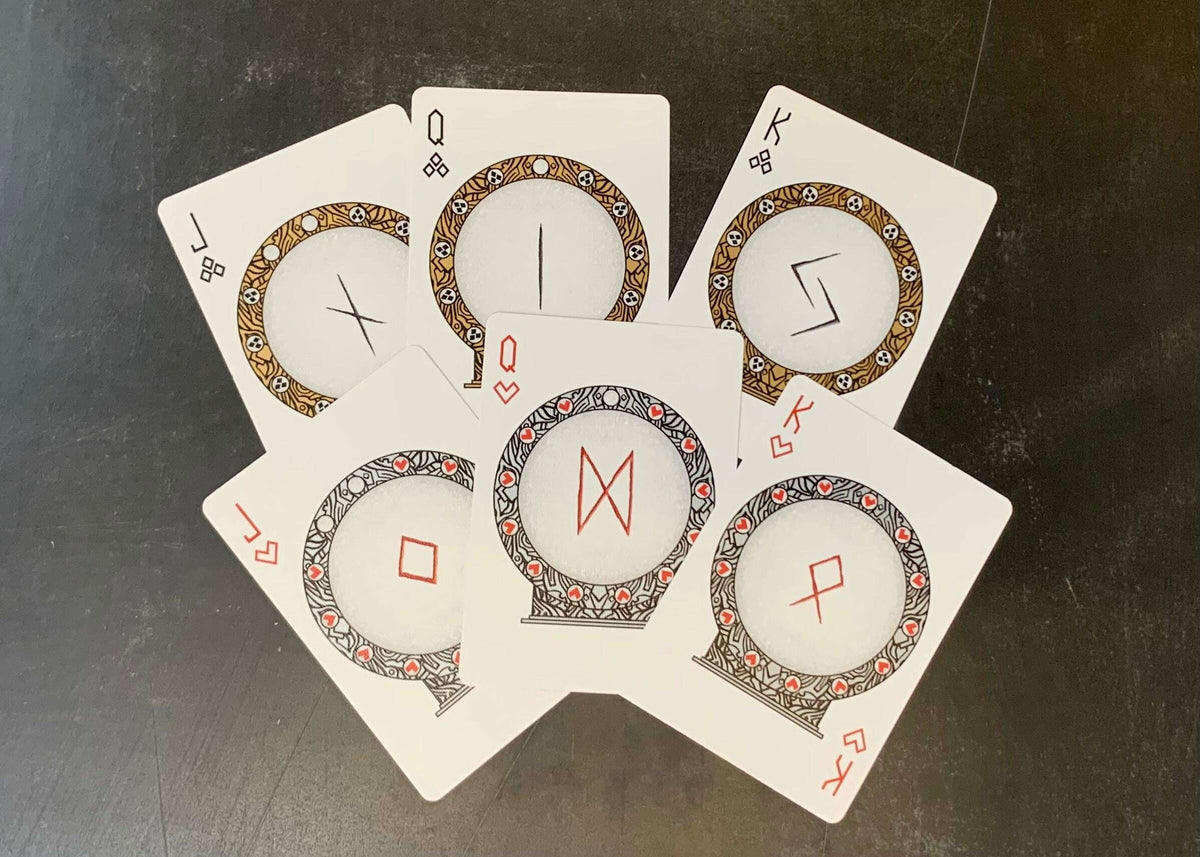 Runes v2 Gilded Bicycle Playing Cards – PlayingCardDecks.com