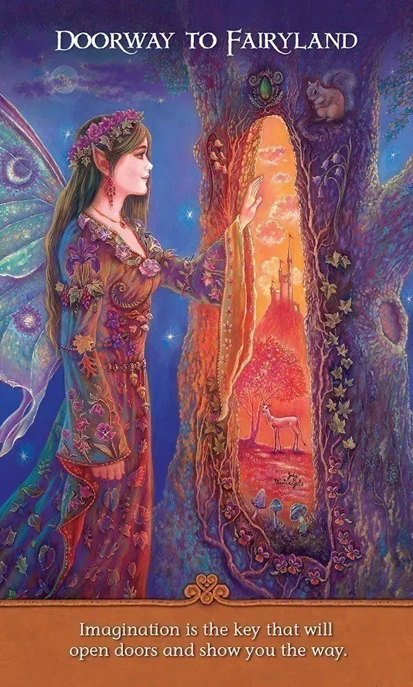 Inspirational Wisdom from Angels & Fairies Deck USGS