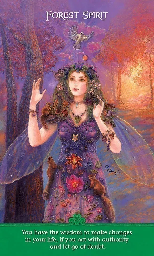 Inspirational Wisdom from Angels & Fairies Deck USGS