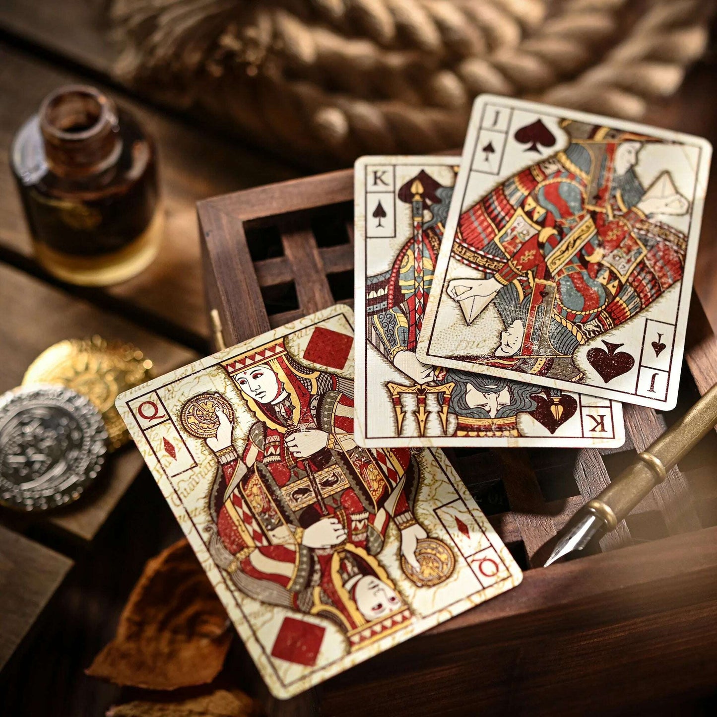 PlayingCardDecks.com-The Eye of the Ocean Intrepid Playing Cards Cartamundi