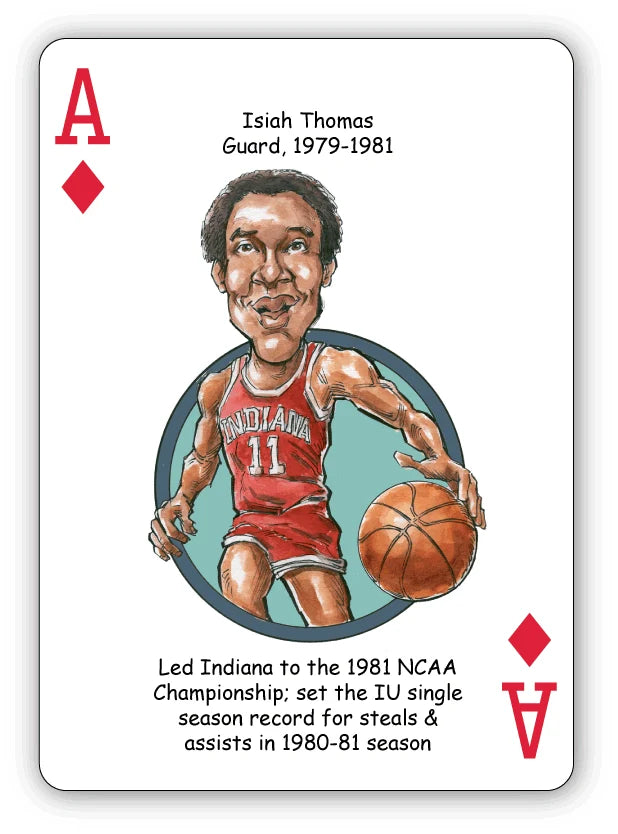 Indiana Sports Heroes Playing cards for Hoosiers Fans