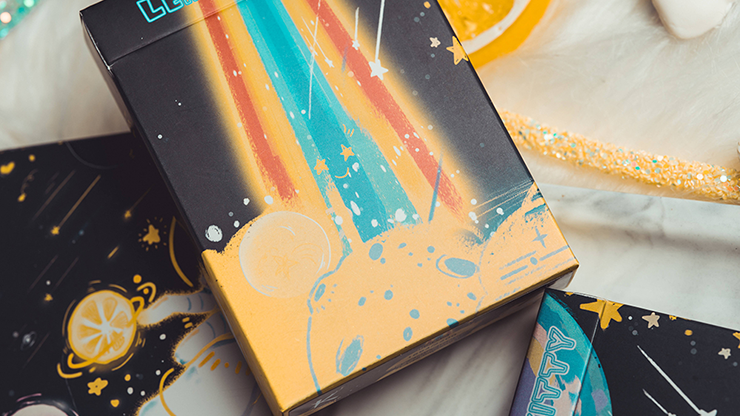 Space Cat V2 Playing Cards by King Star - Limited Edition