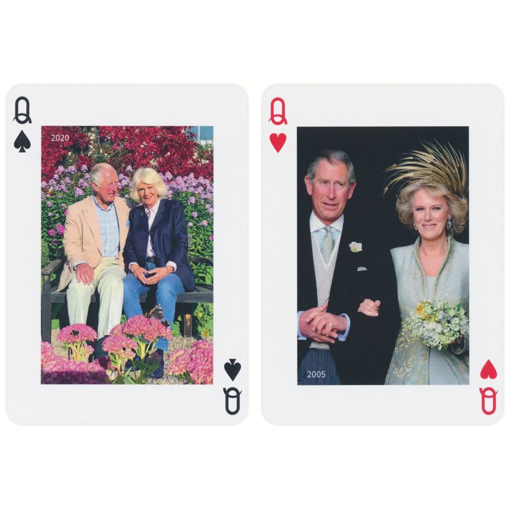 King Charles III Playing Cards by Piatnik