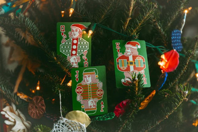 Deck The Halls Playing Cards by Kings Wild Project – Wearing an Ugly Sweater